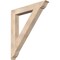 Ekena Millwork Traditional Traditional Smooth Bracket, Douglas Fir, 5 1/2"W x 42"D x 48"H BKT06X42X48TRA01SDF - alternate 1